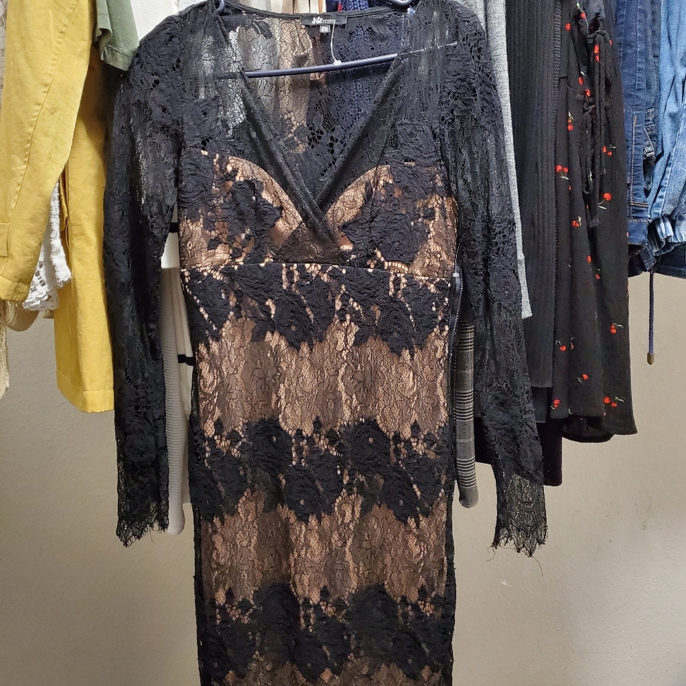 Black Lace Dress